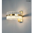 MOOSEE lampa ścienna SATURNUS WALL złota - LED, kryształ, stal szczotkowana