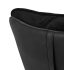 Fotel OTILIA STAND VELVET czarny