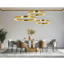 MOOSEE lampa wisząca RING LUXURY 110      złota