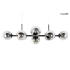 MOOSEE lampa wisząca ROMEO BLACK czarna