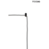 MOOSEE lampa ścienna BOWL DUO czarna