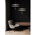 MOOSEE lampa wisząca PARROT 68 złota