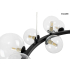 MOOSEE lampa wisząca ALURE 85 czarna