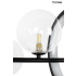 MOOSEE lampa wisząca ALURE LINE 90 czarna