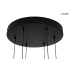 MOOSEE lampa wisząca BIRD DISC złota