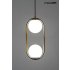 MOOSEE lampa wisząca AURELIA TWIN złota