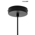 MOOSEE lampa wisząca SPINNER 19 czarna
