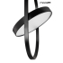 MOOSEE lampa wisząca SPINNER 26 czarna
