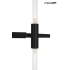 MOOSEE lampa wisząca CANDELABR 10 czarna