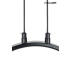 MOOSEE lampa wisząca ALURE LINE TWIN 90 czarna