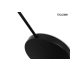MOOSEE lampa ścienna SHADOW 2 czarna