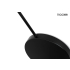 MOOSEE lampa ścienna SHADOW 6 czarna