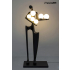 MOOSEE lampa podłogowa HUMAN DREAMER czarna
