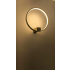 MOOSEE lampa ścienna CIRCLE WALL złota