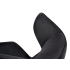 Fotel obrotowy VITA VELVET czarny PU