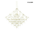 MOOSEE lampa wisząca CONSTELATION 77      GOLD - LED, stal szczotkowana