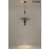 MOOSEE lampa wisząca SESTO czarna