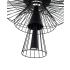 MOOSEE lampa wisząca SESTO czarna