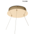 MOOSEE lampa wisząca RING SLIM 60 złota