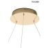 MOOSEE lampa wisząca RING SLIM 150 złota
