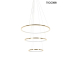 MOOSEE lampa wisząca RING SLIM S złota