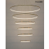 MOOSEE lampa wisząca RING SLIM XL złota