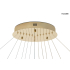MOOSEE lampa wisząca RING SLIM XL złota