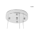 MOOSEE lampa wisząca MONETE 60 chrom