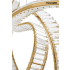 MOOSEE lampa wisząca WAVE 120 złota