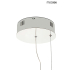 MOOSEE lampa wisząca WAVE CORDON 1A chrom