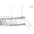 MOOSEE lampa wisząca WAVE CORDON 2B chrom