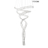 MOOSEE lampa wisząca WAVE CORDON 2B chrom