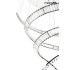 MOOSEE lampa wisząca WAVE CORDON 2B chrom