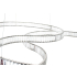 MOOSEE lampa wisząca WAVE 160A chrom