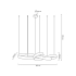 MOOSEE lampa wisząca WAVE 160B chrom