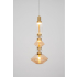 MOOSEE lampa wisząca VASO złota
