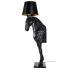 MOOSEE lampa podłogowa KOŃ HORSE STAND    M czarna - włókno szklane