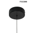 MOOSEE lampa wisząca SERPIENTE 120  czarna