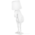 MOOSEE lampa podłogowa KOŃ HORSE STAND    M biała - włókno szklane
