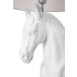 MOOSEE lampa podłogowa KOŃ HORSE STAND    M biała - włókno szklane