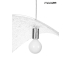 MOOSEE Lampa wisząca CAPELLO FI 40 clear