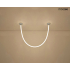 MOOSEE lampa wisząca LASSO 200 Smart      srebrna