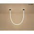 MOOSEE lampa wisząca LASSO 300 Smart      czarna
