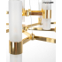 MOOSEE lampa wisząca TUBS 18 złota