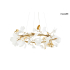 MOOSEE lampa wisząca FLORA 80 złota