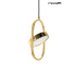 MOOSEE lampa wisząca SPINNER 19 złota