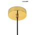 MOOSEE lampa wisząca SPINNER 19 złota