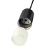MOOSEE lampa ścienna FLUSSO WALL czarna