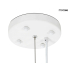 MOOSEE lampa wisząca NEST 120 biała