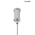 MOOSEE lampa wisząca LASSO 600 Smart      srebrna